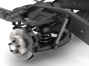 pickup truck chassis 2wd 3D मॉडल