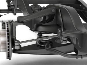 pickup truck chassis 2wd 3D मॉडल