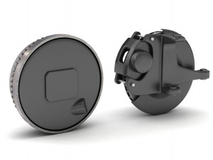 car-truck disc and drum brake Modello 3D