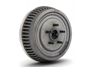 car-truck disc and drum brake Modello 3D