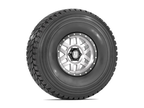 Off road wheel and tire 9 3D Model