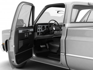 generic pickup truck 1 Modelo 3D