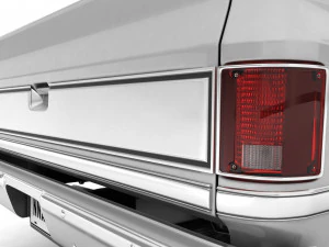 generic pickup truck 1 3D Model