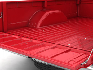 generic dually pickup truck 2 Modello 3D