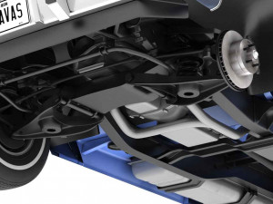 generic pickup truck 3 Model 3D