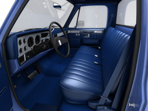 generic pickup truck 3 Model 3D