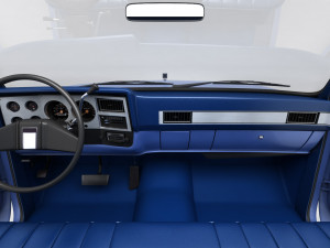 generic pickup truck 3 Model 3D