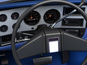 generic pickup truck 3 Model 3D