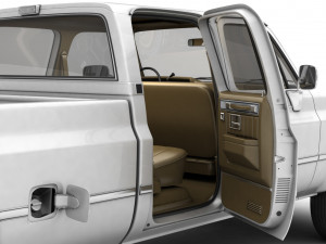 generic 4wd pickup truck 5 3D Модель