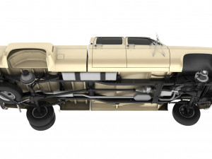 generic 4wd dually pickup truck 6 Modèle 3D
