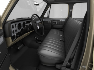 generic 4wd dually pickup truck 6 Modèle 3D