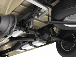 generic 4wd dually pickup truck 6 Modèle 3D