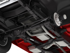 Generic pickup truck 7 3D-Modell