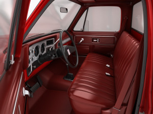 Generic pickup truck 7 3D-Modell