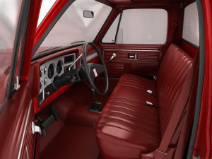 Generic pickup truck 7 3D Model