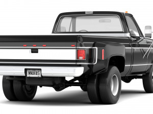 GENERIC PICKUP TRUCK 8 Model 3D