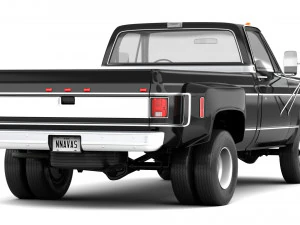 GENERIC PICKUP TRUCK 8 3D Model