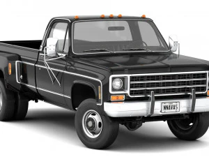 GENERIC PICKUP TRUCK 8 3D Model
