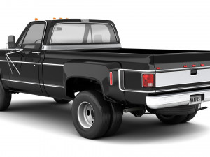 GENERIC PICKUP TRUCK 8 Model 3D