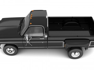 GENERIC PICKUP TRUCK 8 Model 3D