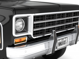GENERIC PICKUP TRUCK 8 Model 3D
