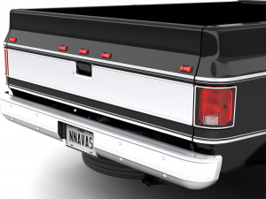 GENERIC PICKUP TRUCK 8 Model 3D