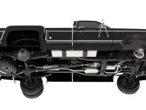 GENERIC PICKUP TRUCK 8 Model 3D