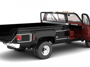 GENERIC PICKUP TRUCK 8 Model 3D