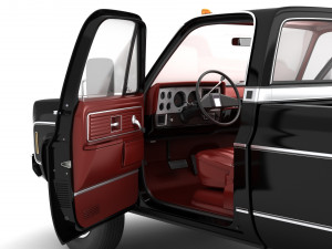 GENERIC PICKUP TRUCK 8 Model 3D