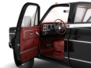 GENERIC PICKUP TRUCK 8 3D Model