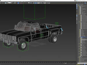 GENERIC PICKUP TRUCK 8 3D Model