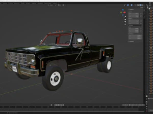 GENERIC PICKUP TRUCK 8 3D Model