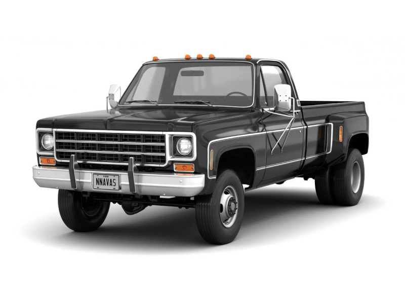 GENERIC PICKUP TRUCK 8 Model 3D .c4d .max .obj .3ds .fbx .stl .blend