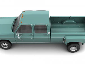 Generic Pickup Truck 9 3D Model