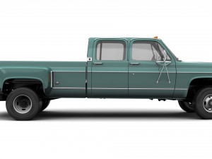 Generic Pickup Truck 9 3Dモデル