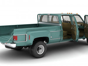 Generic Pickup Truck 9 3Dモデル