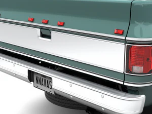 Generic Pickup Truck 9 3D Model