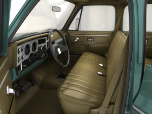 Generic Pickup Truck 9 3D Model