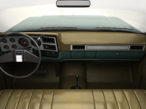 Generic Pickup Truck 9 3D Model