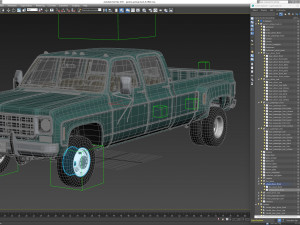Generic Pickup Truck 9 3Dモデル