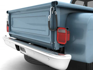generic step side pickup truck 10 3D Model
