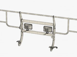 off road brush guard 1 3D Model