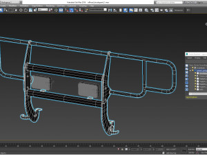 off road brush guard 1 3D Model