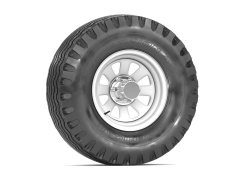Off road wheel and tire 12 Modelo 3D