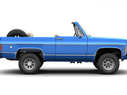 Generic Convertible SUV 12 Model 3D