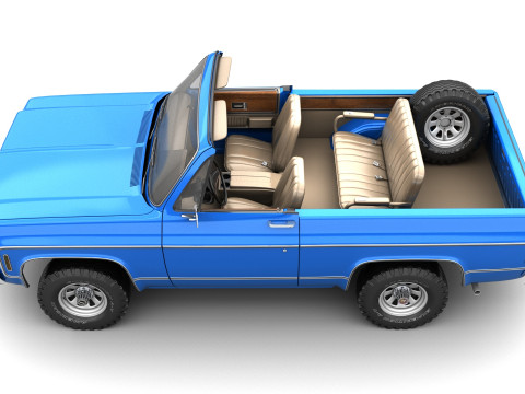Generic Convertible SUV 12 Model 3D