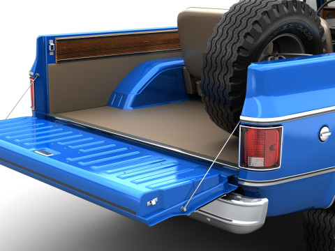 Generic Convertible SUV 12 Model 3D