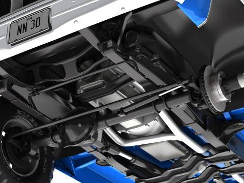 Generic Convertible SUV 12 Model 3D