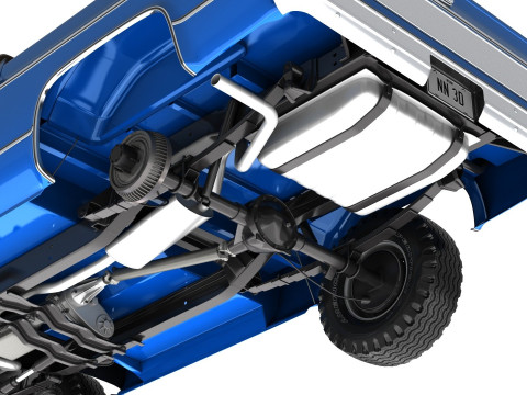 Generic Convertible SUV 12 Model 3D