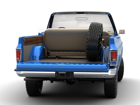 Generic Convertible SUV 12 Model 3D